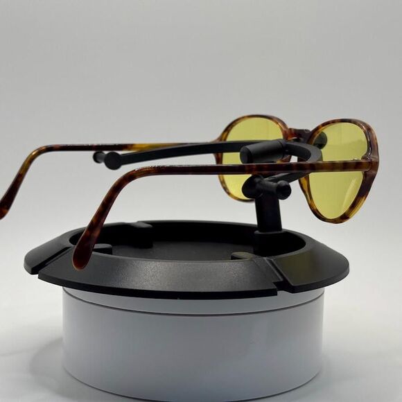 Vintage Ralph Lauren 523 Eyeglasses | Tortoise Frames | New Yellow Lenses 1980s main image 5